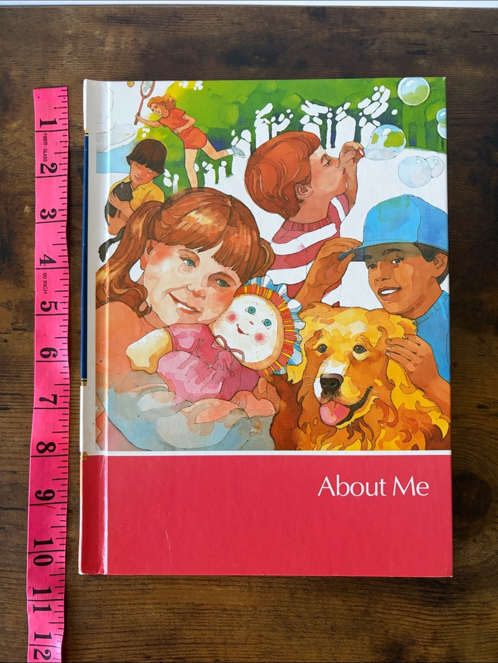 90s Vintage Childcraft Children's Book About Me - Homeschool Learning- Hardcover